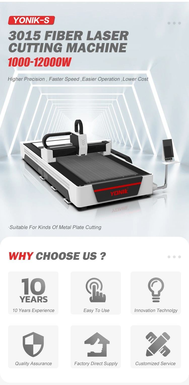 1000W 1500W 2000W Fiber laser Cutter 3015 CNC Fiber Laser Cutting Machine for CS Stainless Steel Metal with Competitive Price