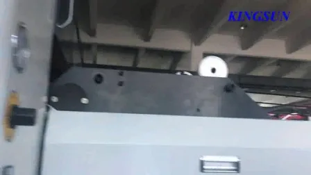 KS-M 서보 제어 더블 로터리 나이프 종이 롤-시트 절단기